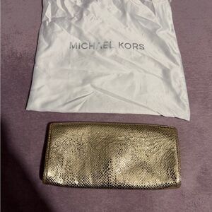 Michael Kors Metallic Gold Wallet